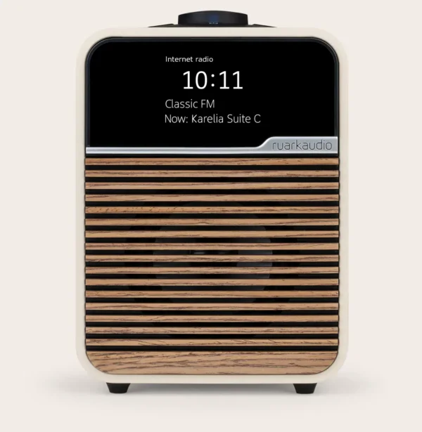Ruark R1S MK4 Smart Radio – DAB+, Internetradio & Bluetooth, Light Cream