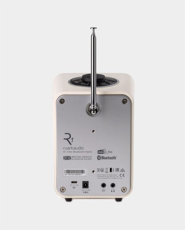 Ruark R1S DAB und Internet Radio - back view