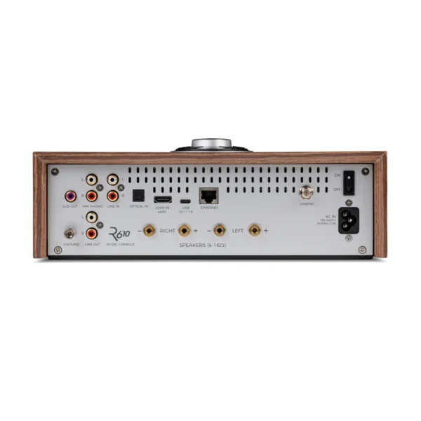 Ruark R610 Music Console - Streaming Verstärker mit HDMI ARC und Phono MM