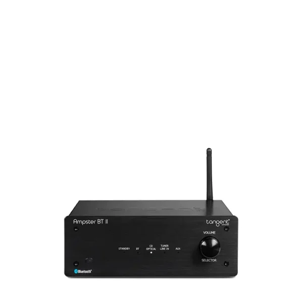 Tangent Ampster II BT front view with the BT antenna